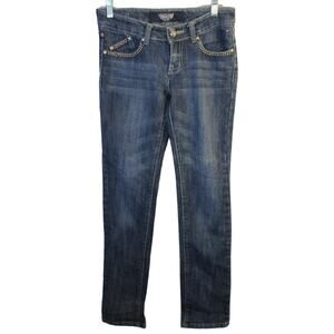 Rock and Republic Embellished Bling Denim Jeans Size 27